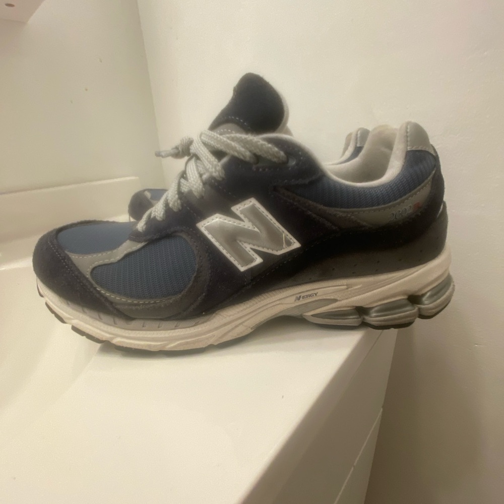 New Balance Blue and Gray Sneakers